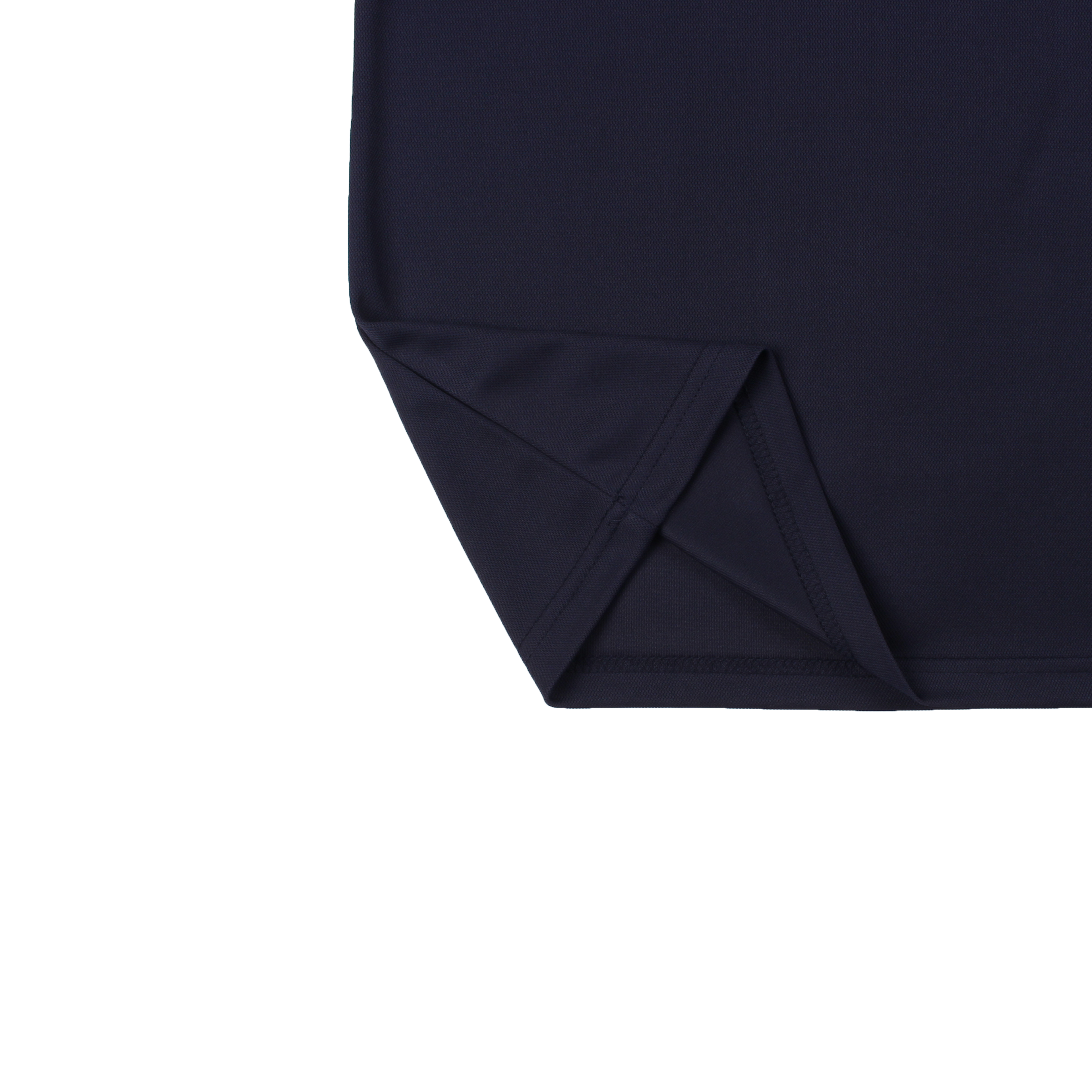 네이비 연노랑 원앤원 반집업 카라 반팔티셔츠