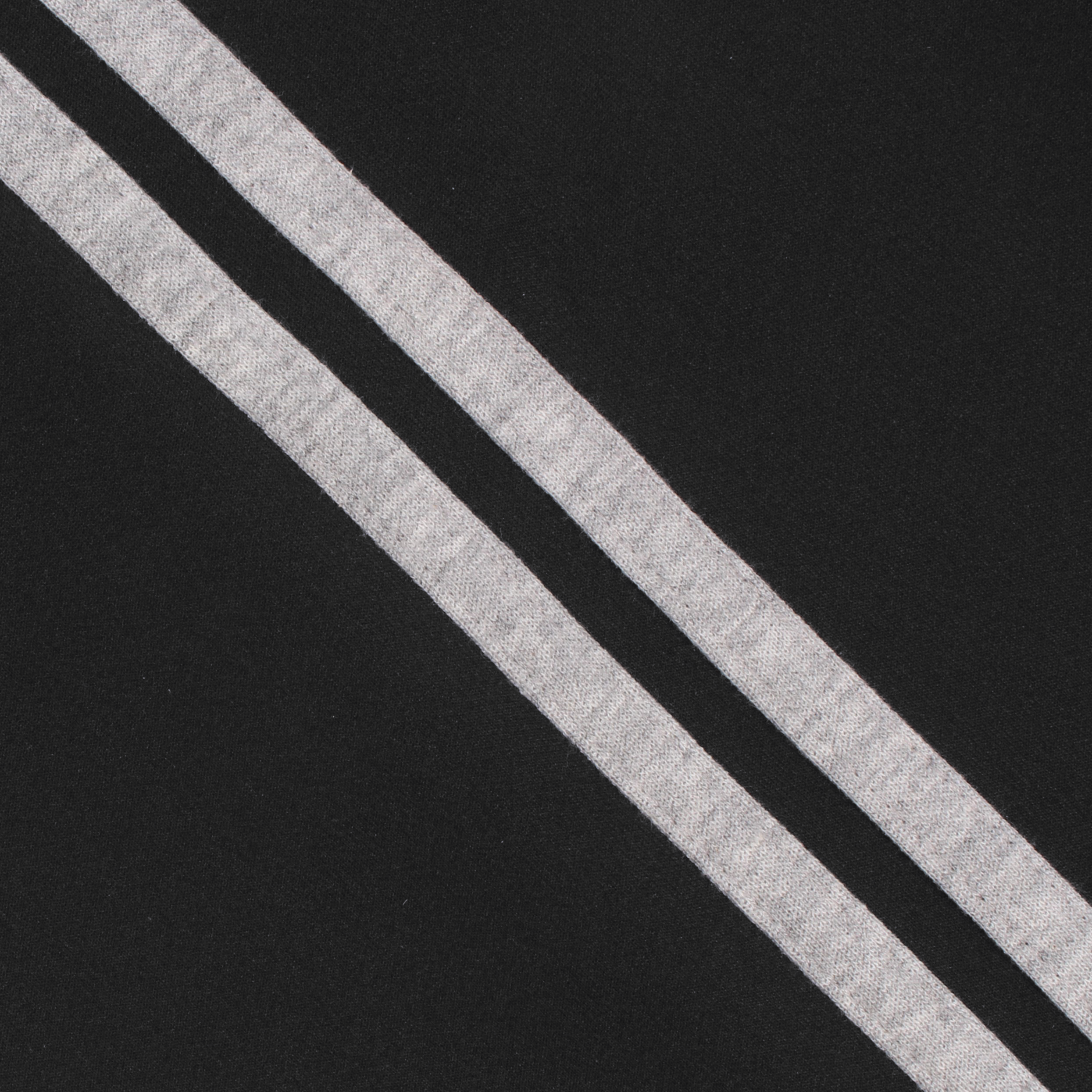 블랙 멜란지 2선 바지